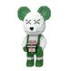 Конструктор Magic Blocks у вигляді ведмедика Bearbrick з подарунком Колір: Зелений 43 см A5000040 фото 1
