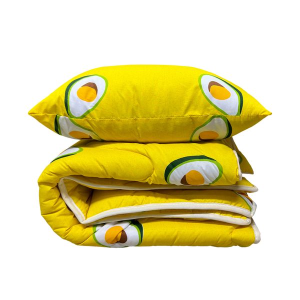 Дитячий комплект Авокадо: ковдра, подушка A9000001 фото