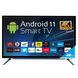 Телевізор LED SMART TV 42 дюйма 4K Wi-Fi з T2 Android 11 A7000024 фото 1