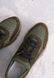 Кросівки чоловічі тактичні зеленого кольору прошиті коричнева підошва 4094OPTION24594 фото 2
