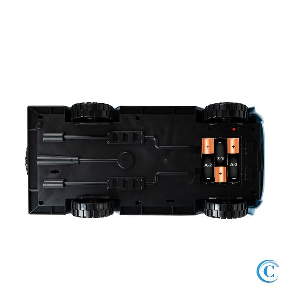 Машинка сейф копилка,  электронная с кодовым замком и сканером отпечатка пальца (синий камуфляж) A5000016 фото