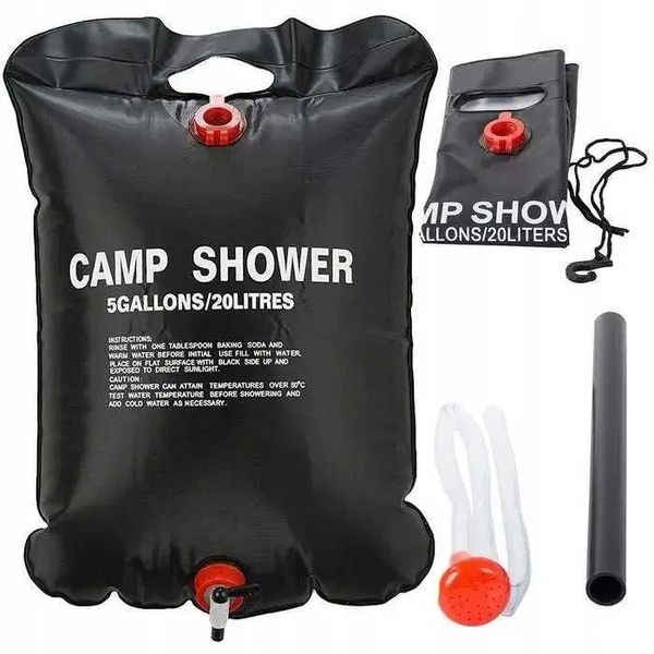 Мобільний переносний душ для кемпінгу, туристів, дачників Camp Shower 20л A7001002 фото
