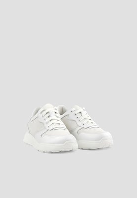 Кросівки літні шкіряні білі кросівки 4181OPTION25473 фото