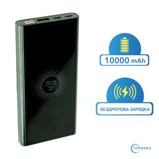 Портативна батарея Torima 10000 mAh (бездротова зарядка) A7000021 фото