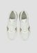 Кросівки білі шкіряні жіночі з перфорацією та декорованими вставками 3981OPTION25460 фото 3