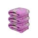 Полотенце микрофибра фиолетовые перья 70х140 (банное) A1007009 фото 1