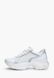 Жіночі білі кросівки зі сріблястими вставками 3773OPTION21843 фото 2