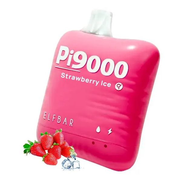 Elf Bar Pi9000 Strawberry (Полуниця) 900002 фото