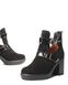 Стильні жіночі замшеві черевики з ременями 2936OPTION5630 фото 1