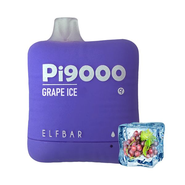 Elf Bar Pi9000 Grape ice (Виноград) 900007 фото