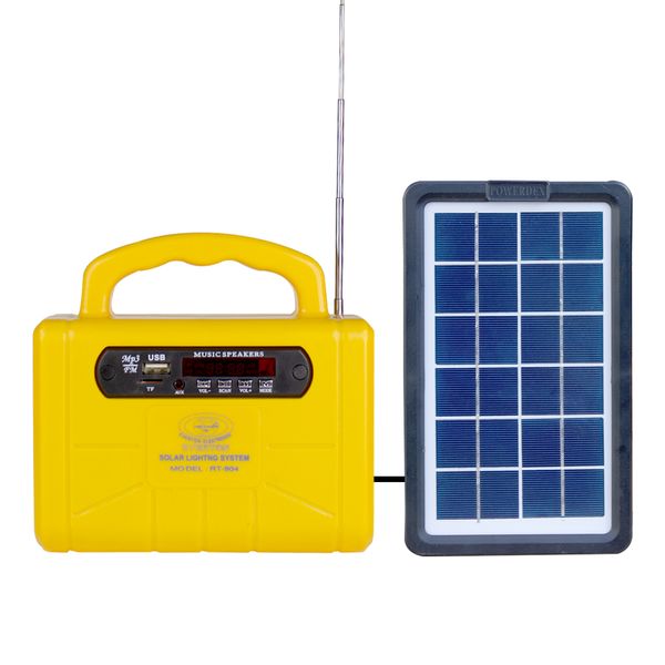 Солнечная станция панель радио, фонарик освещения SOLAR Light POWERED RT-904 A7000007 фото