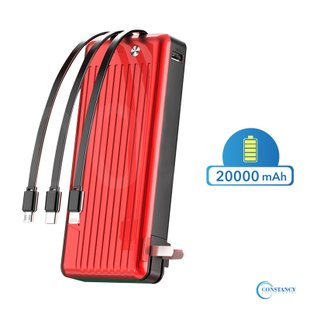 Портативний зарядний пристрій PowerBank 20000 mAh TONEX TX-200 A7000009 фото