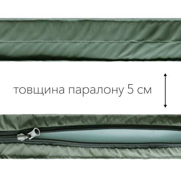 Матрац-топпер водонепроникний 80х200 "Оксфорд" 5 см T00043 фото