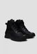 Чоловічі шкіряні черевики чорного кольору 4108OPTION27195 фото 2