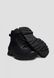 Чоловічі шкіряні черевики чорного кольору 4108OPTION27195 фото 3