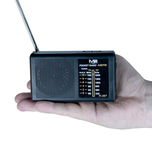 Портативный мини радиоприемник M2 tec K-257 0027105 фото