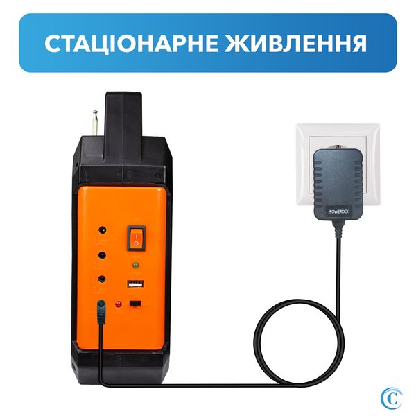 Портативная солнечная станция   Power Dex PD-6800 9000 mAh 002706 фото